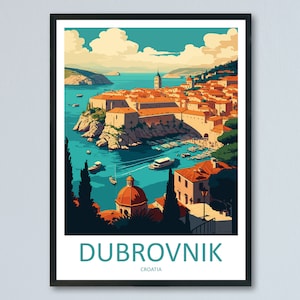 Impressão de Dubrovnik