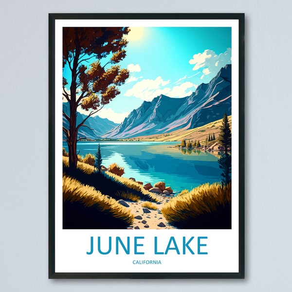 June Lake Art Etsy