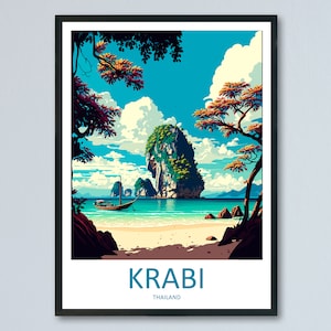 Krabi Travel Print
