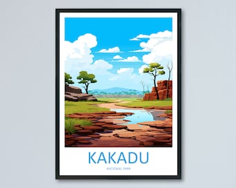 Kakadu National Park Travel Print Wall Kakadu National Park Wall