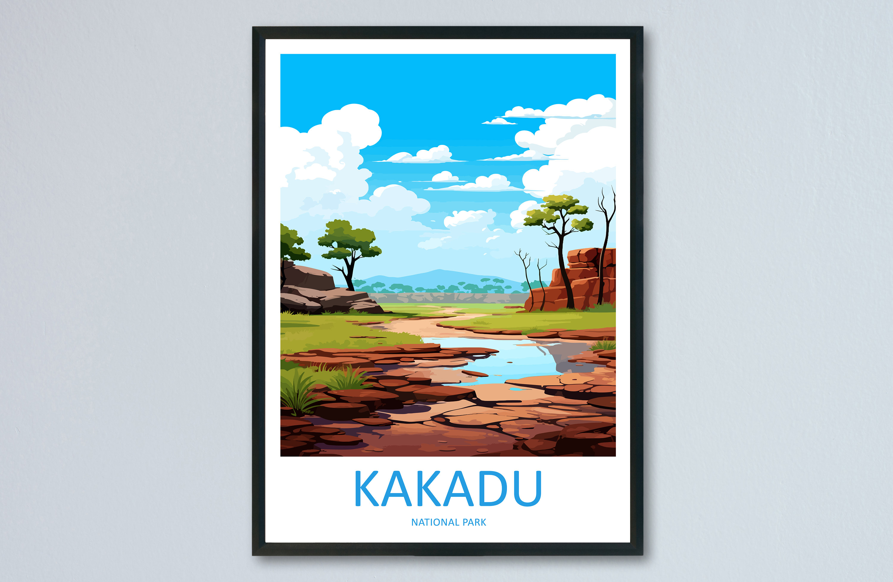Kakadu National Park Travel Print Wall Kakadu National Park Wall