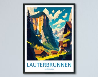 Lauterbrunnen Print