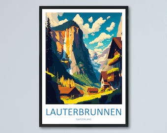 Impressão Lauterbrunnen