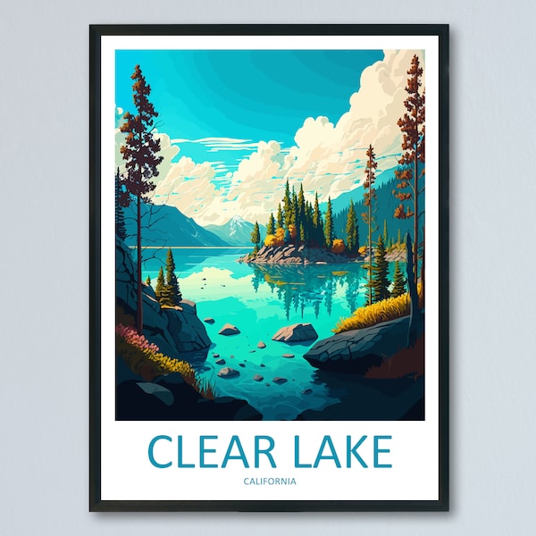 Clear Lake - Etsy