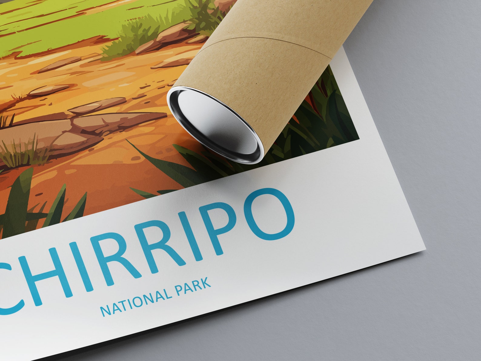 Chirripo National Park Travel Print Wall Art Chirripo Wall Hanging Home ...