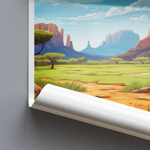 Chirripo National Park Travel Print Wall Art Chirripo Wall Hanging Home ...