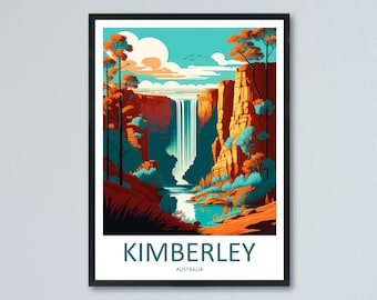 Kimberley Travel Print Wall Art Kimberley Wall Hanging Home Décor Kimberley Gift Art Lovers Wall Art Australia Travel Print Kimberley Print