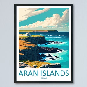 Aran Islands Print Aran Islands Home Decor Landscape Art Print Aran Islands Wall Art for Ireland Enthusiast Gift Wall Hanging Aran Islands