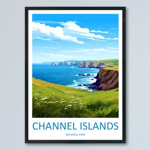 Channel Islands National Park Travel Print Wall Art Channel Islands Wall Hanging Home Décor Channel Islands Gift Art Lovers California Art