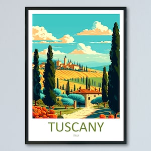 Tuscany Travel Print