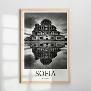 Sofia Photo Print of Sofia Travel Photo Bulgaria Art Decor Photo Travel Art Gift For Travel Artwork Wall Art Framed Photo Travel Print