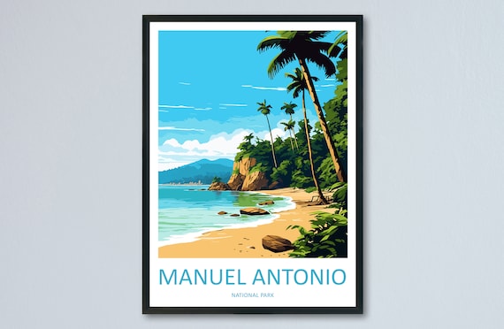 Manuel Antonio Park Travel Print Wall Art Manuel Antonio Wall