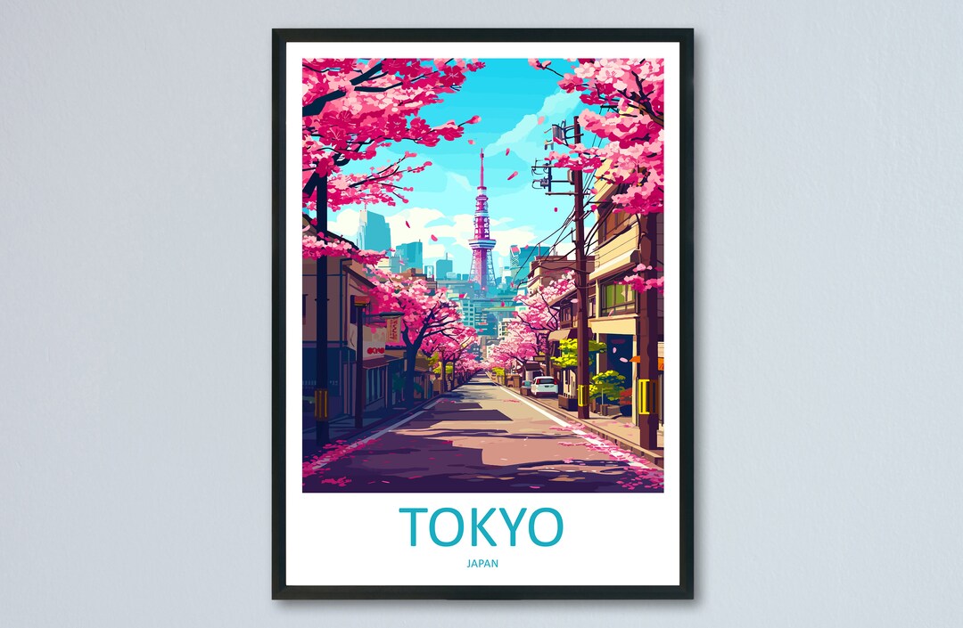 Japan Travel Print Wall Art Japan Wall Hanging Home Décor Japan Gift