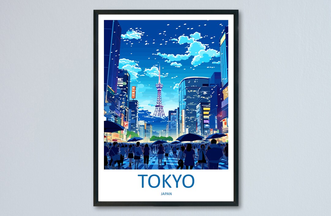 Japan Travel Print Wall Art Japan Wall Hanging Home Décor Japan Gift