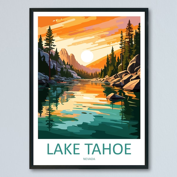 Lake Tahoe Art Etsy