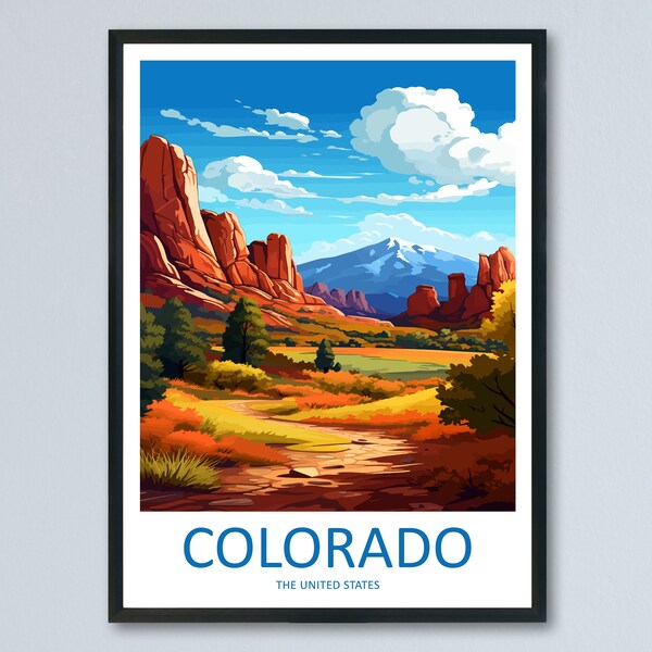 Colorado Wall Art Etsy