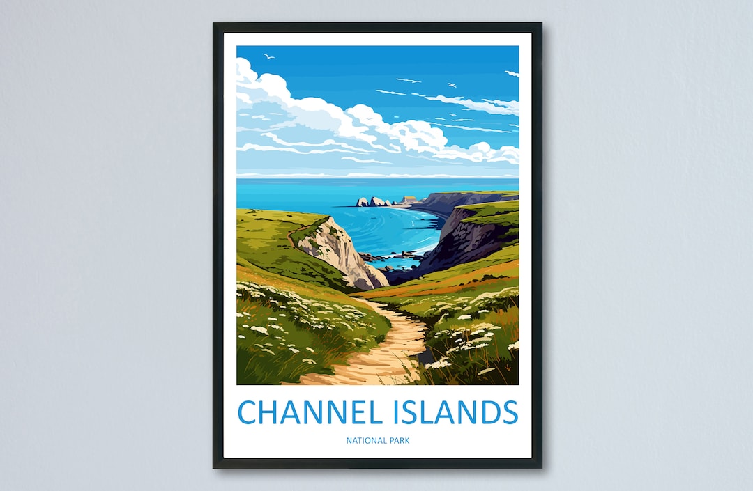 Channel Islands National Park Travel Print Wall Art Channel Islands