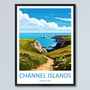 Channel Islands National Park Travel Print Wall Art Channel Islands Wall Hanging Home Décor Channel Islands Gift Art Lovers California Art