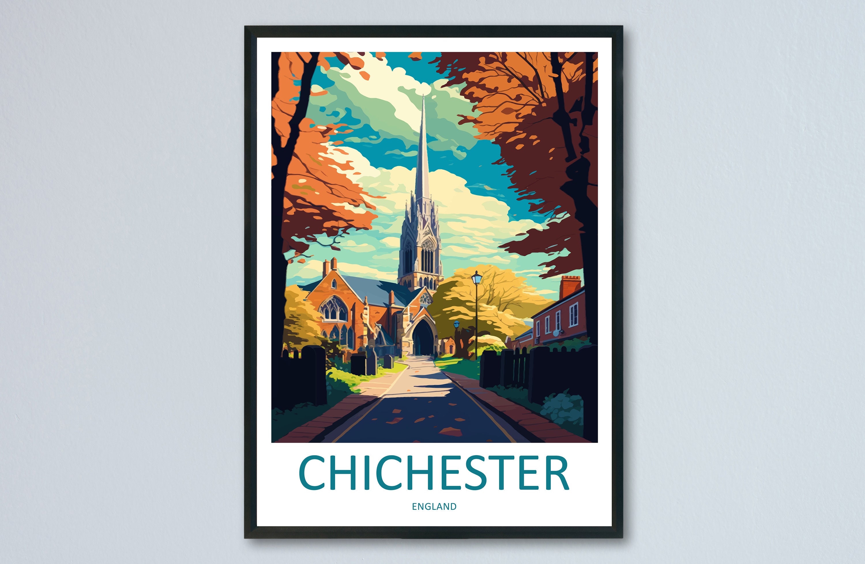 Chichester England Map