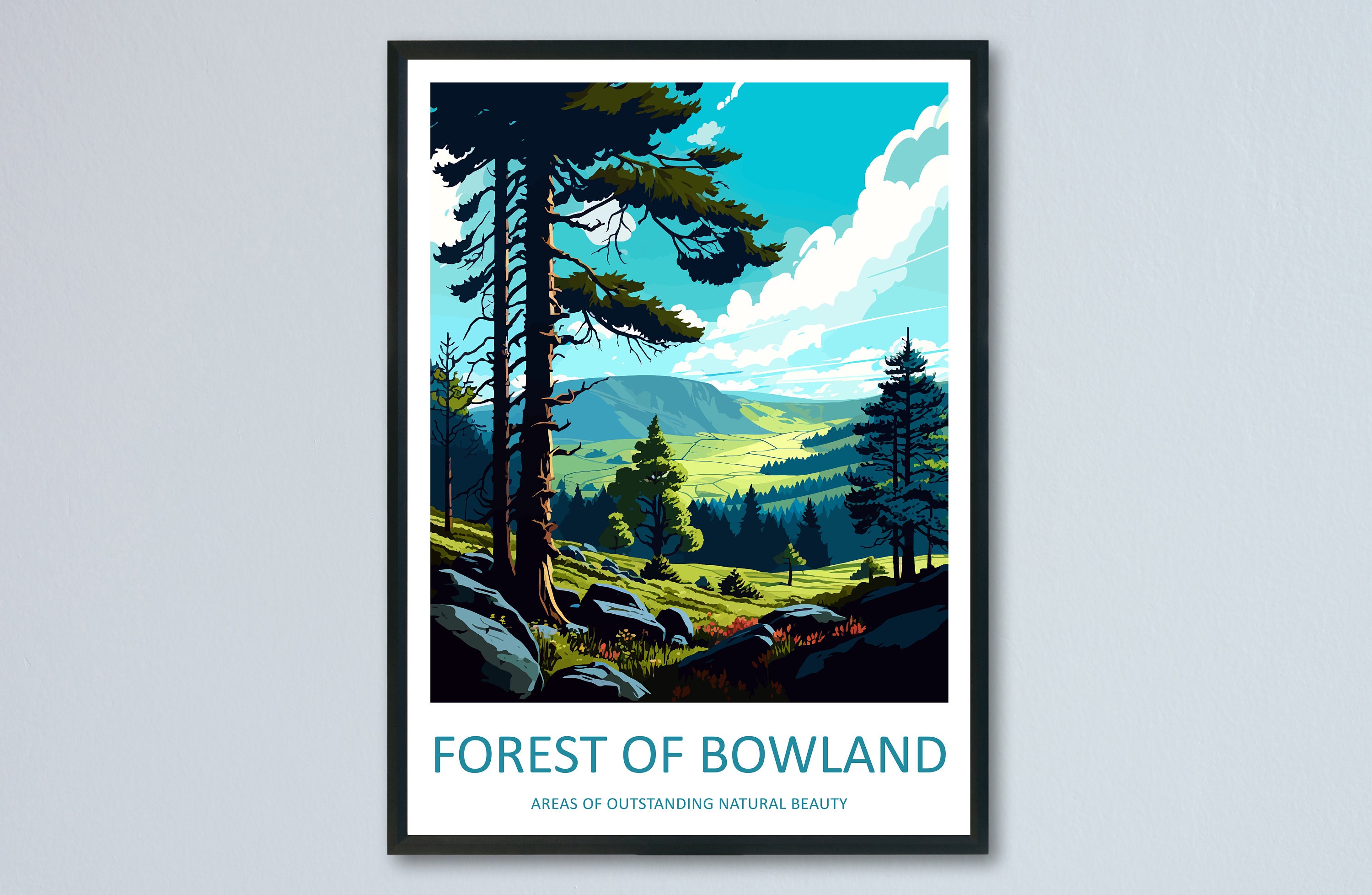 Forest Hill Poster - Etsy UK
