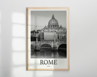 Rome Photo Print of Rome Italy Travel Photo Hanging Decor Photo Travel Art Gift For Travel Artwork Wall Art Framed Photo Travel Print
