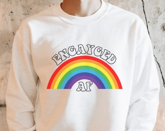 Engayged Sweatshirt, Engayged Shirt, Engayged, Gay Engaygement, Gay Engagement Gift, Gay Engayged, Gay Wedding Gift