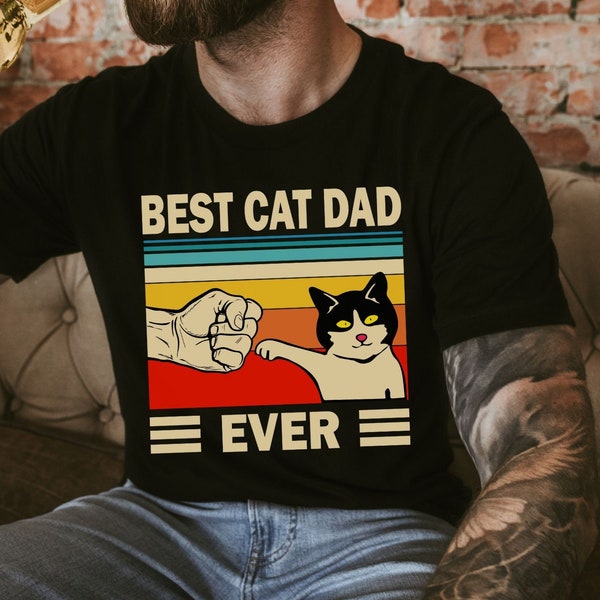 Best Cat Dad Ever, Best Cat Dad Shirt, Cat Dad T Shirt, Funny Cat Dad Shirt, Gift For Cat Dad, Cat Lover Shirt, Cat Owner Gift, Cat Dad Tee