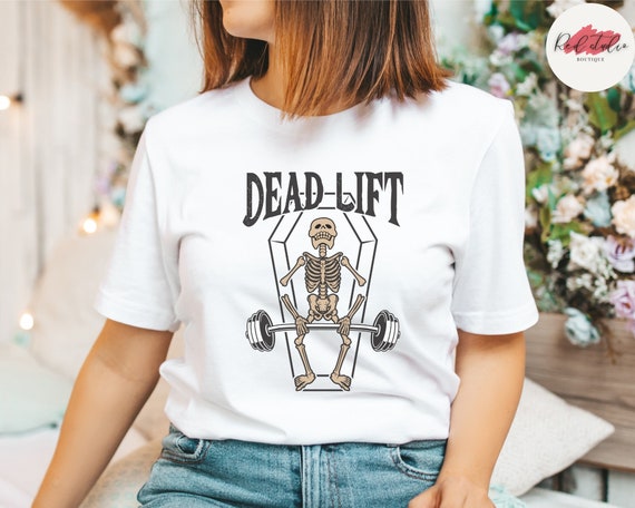 Camiseta peso muerto, camiseta deporte divertido, humor culturismo