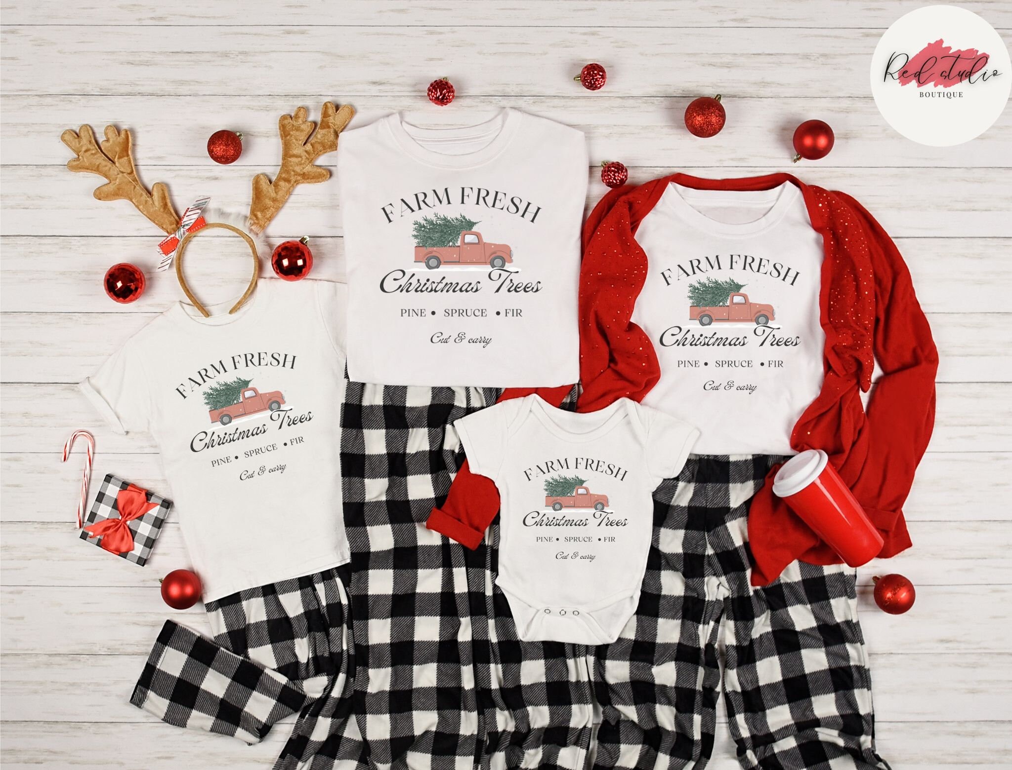 Family and dog outlet christmas pajamas
