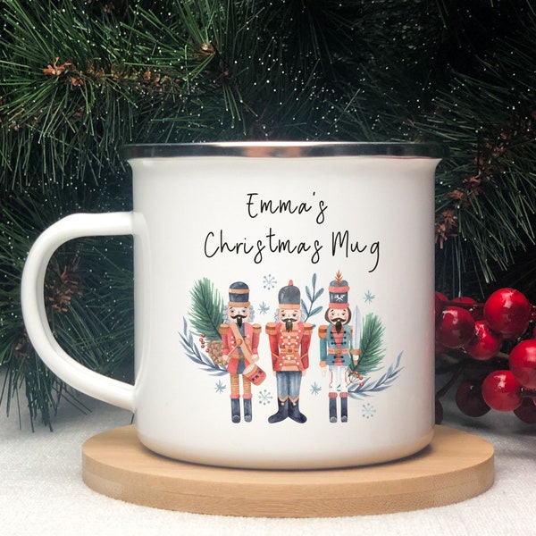 Personalized Christmas Nutcracker Mug, Kids Christmas Gift, Kids Nutcracker Mug, Personalized Kids Christmas Mug, Sugar Plum Fairy Mug Gift