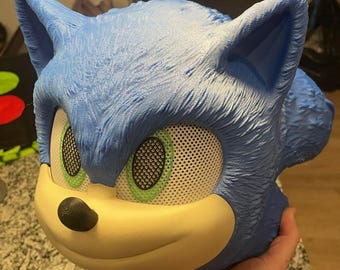 Kid&#39;s Sonic the Hedgehog Helmet, Sonic the Hedgehog Gift, Sonic Fans, Sonic Cosplay, Sonic Costume, Sonic the Hedgehog