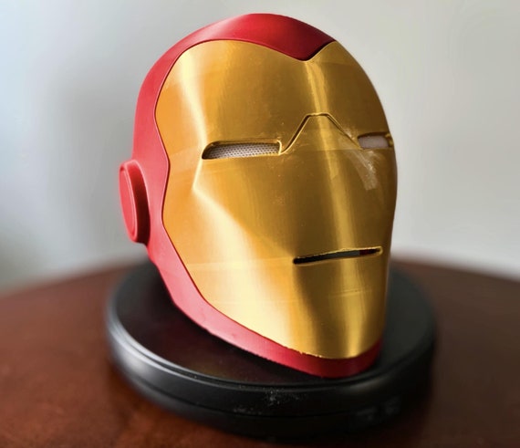 disguise iron man helmet Classic Iron Man Helmet, 3D Printed Helmet, Iron Man Mask, Iron Man  Cosplay, Marvel Cosplay, Marvel Christmas Gift, Perfect Cosplay Gift