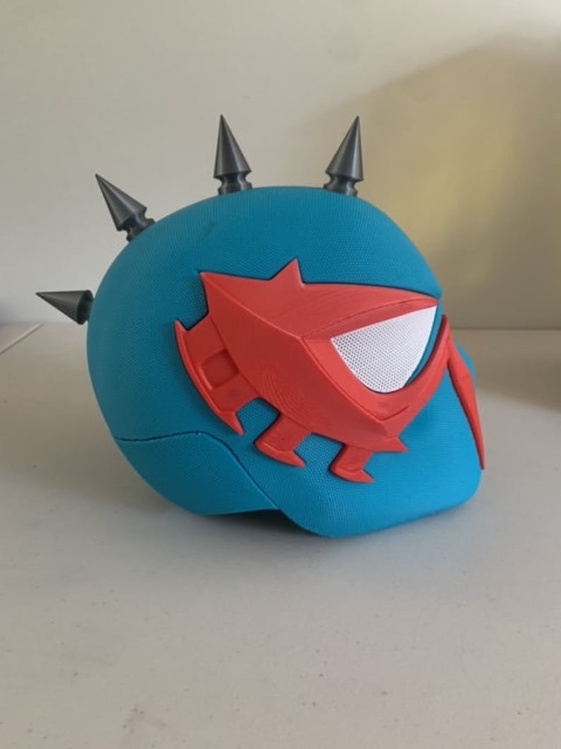 Spider Riders Mask 3D Printed Spider-punk 2099 Cosplay Mask: Spiderverse Helmet - Etsy