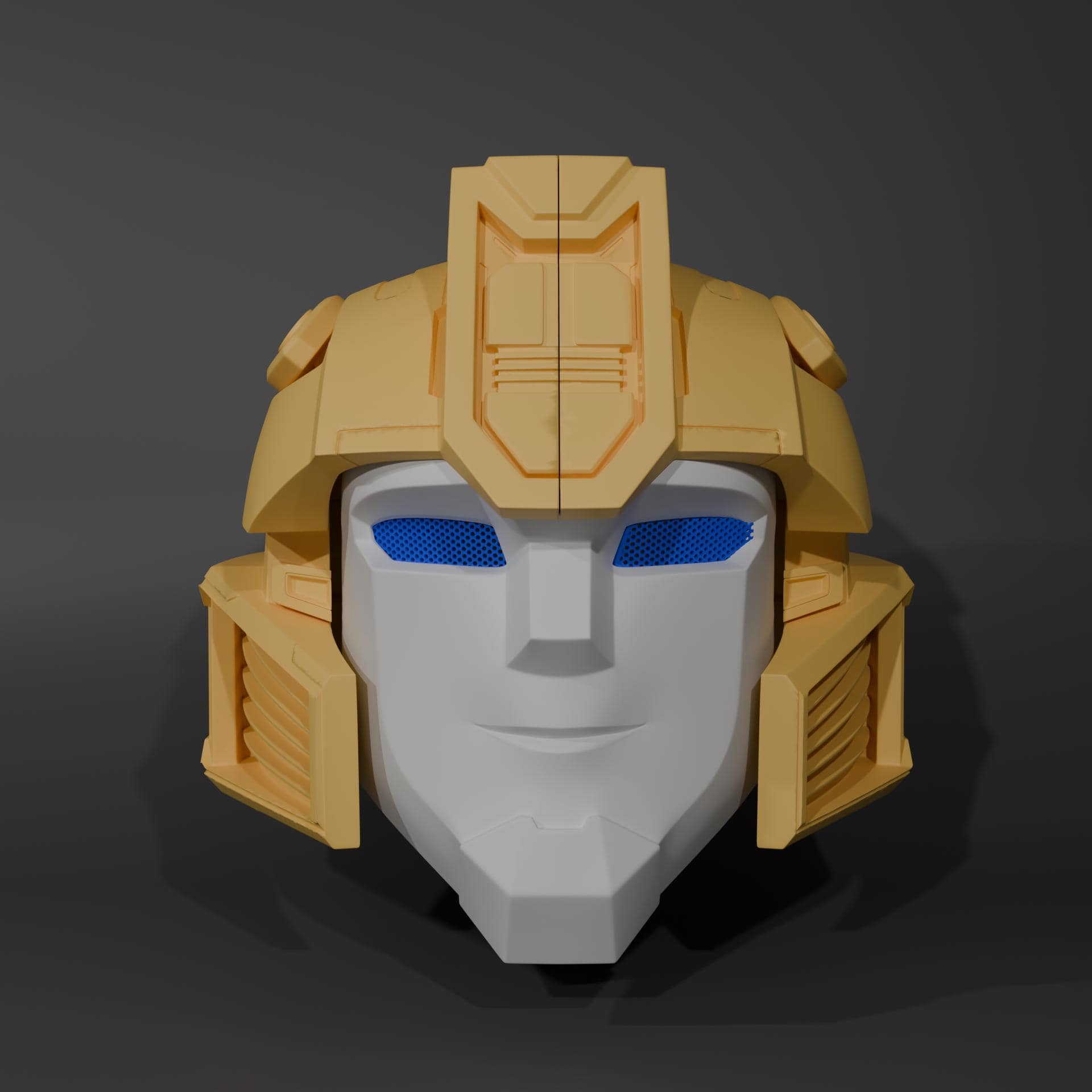 3Dプリントのバンブルビーヘルメット：トランスフォーマーのコスプレ 