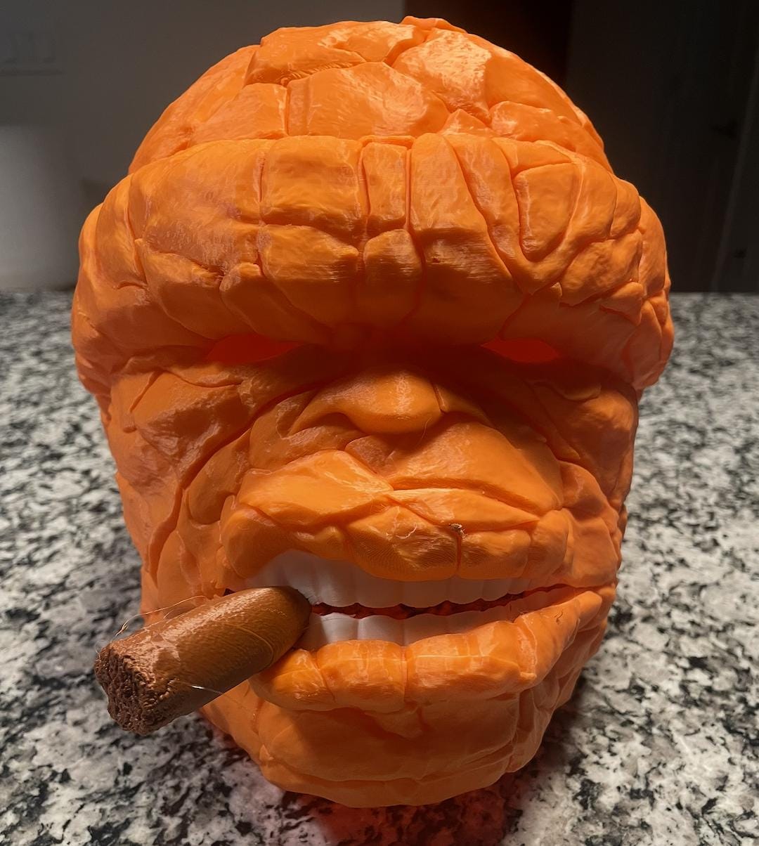 The Thing Helmet, Fantastic Four Cosplay, Fantastic Four The Thing Costume, The Thing Cosplay Helmet