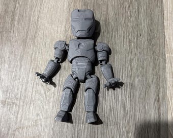 Iron Man Flexi Toy: Articulating Desk Decor