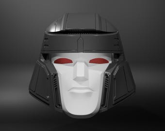 Casco de Megatron impreso en 3D: Cosplay de Transformers, ajuste personalizable