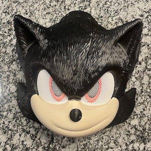 Kid&#39;s Shadow Helmet, Shadow Cosplay, Sonic the Hedgehog, Sonic the Hedgehog Gift, Sonic Fans, Sonic Cosplay, Sonic Costume