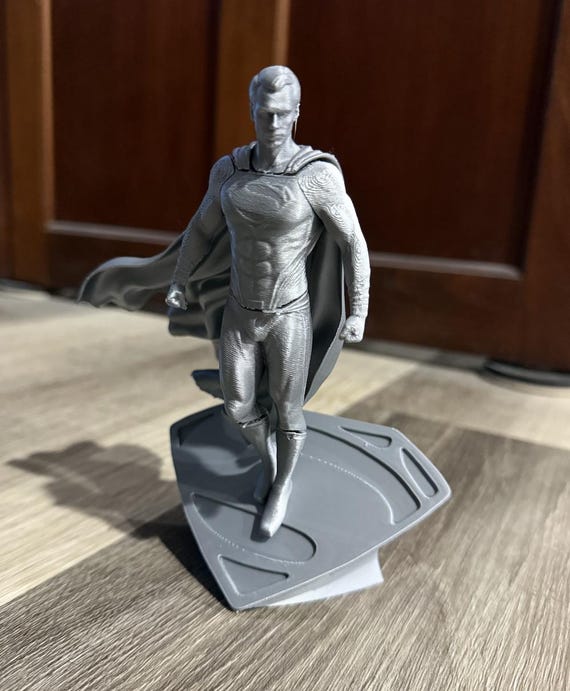 Superman Statue, Henry Cavill Superman Figurine, Superman Gift, DC