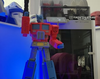 3D Printed Optimus Prime Statue: Transformers Fan Gift