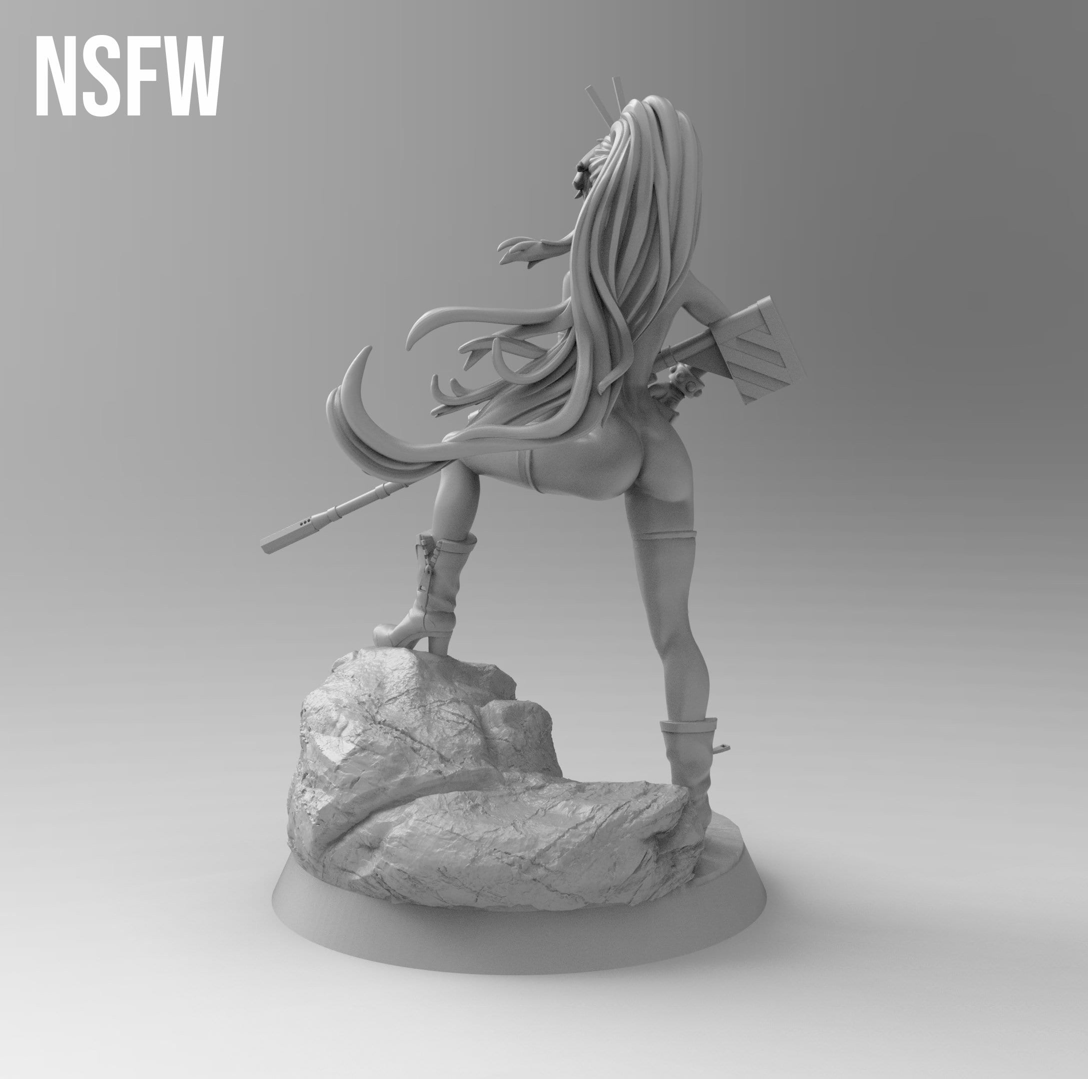 Lollipop Chainsaw + NSFW - STL 3D print files