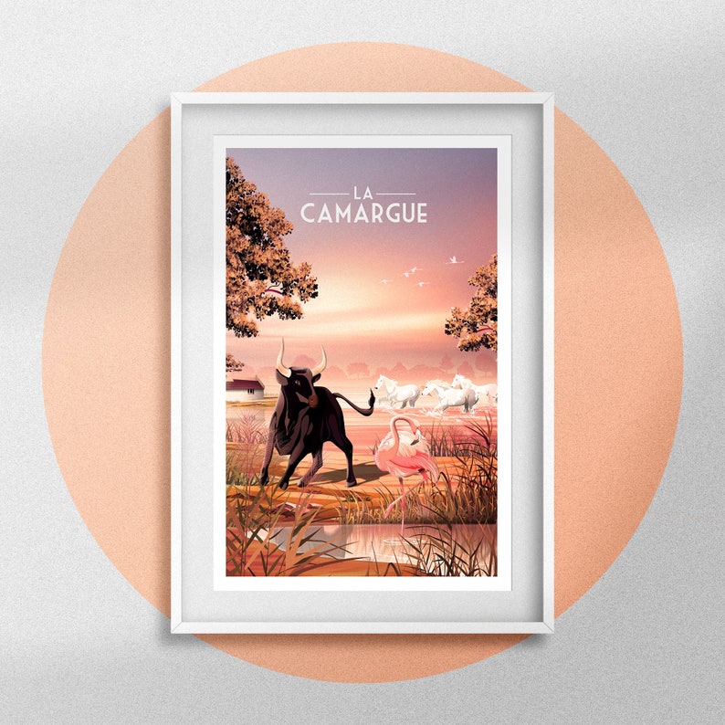 affiche Camargue