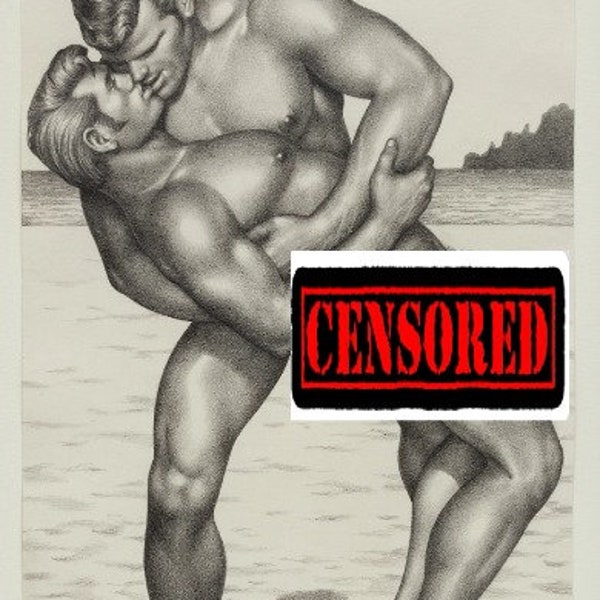 Tom of Finland New HD Print On Canvas   Ready to Hang Canvas Print Gift Home Decor Wall Painting