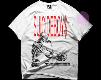 Limited Suicide Boys Tee - Either Hated or Ignored T-shirt  , Pouya T-shirt , Bones Tee, Bones Merch , Ghostemane Tee