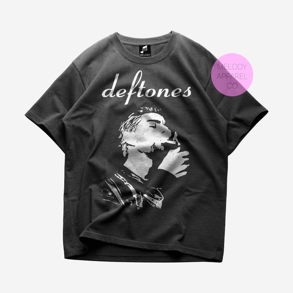 deftones t shirt white pony