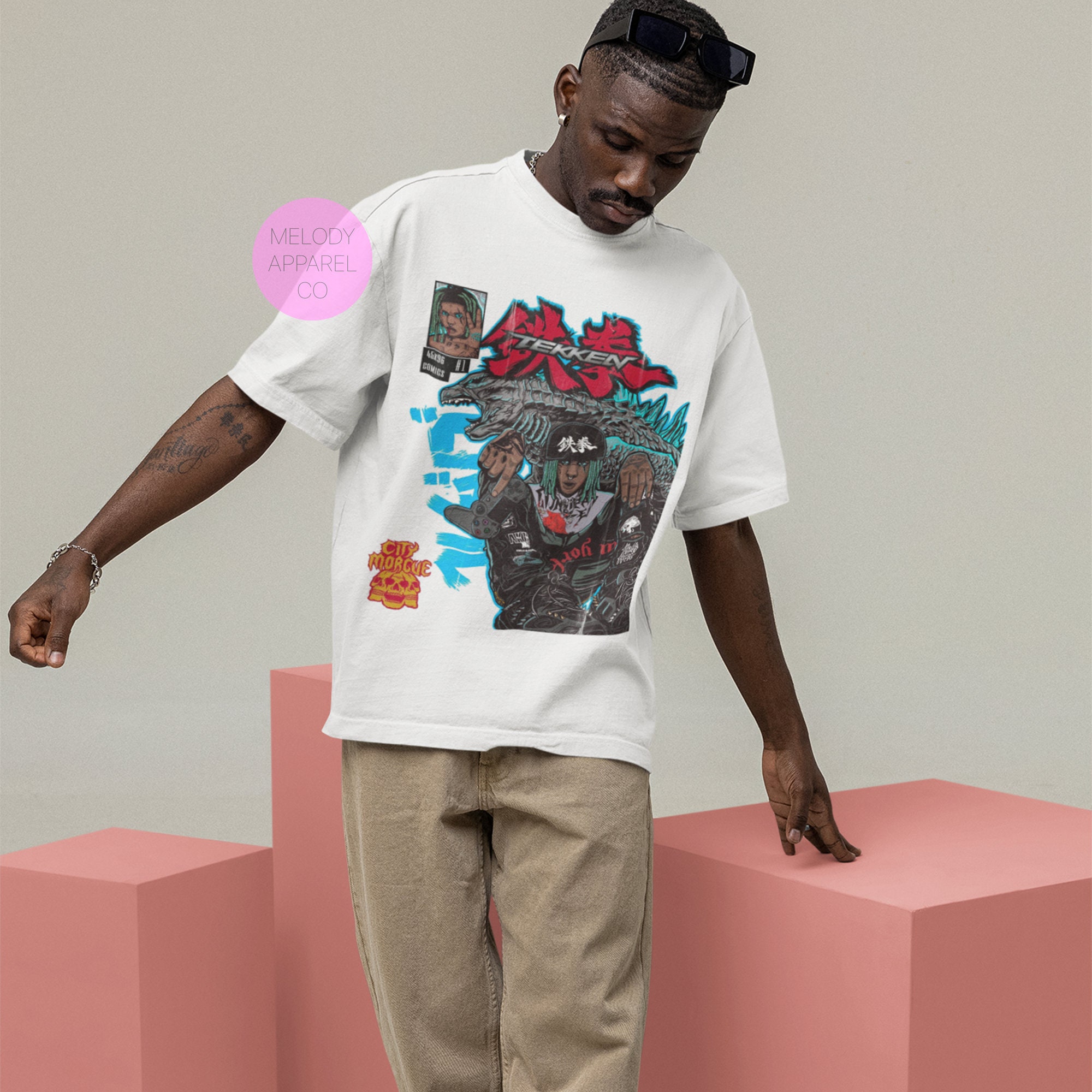 Bershka discount tekken shirt