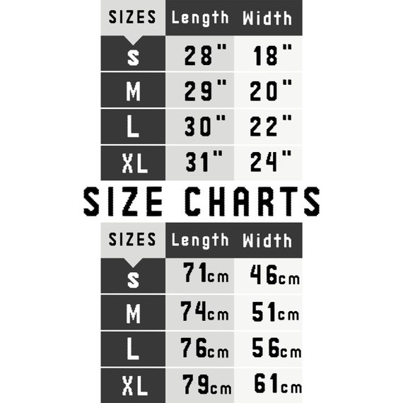 Kenzo shirt clearance chart