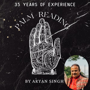 Palm Reading, 35 Years Experience, Psychic Reading, Palmistry Prediction Love, Career, Future, Marriage, Kids, Astrology Gift Christmas Gift