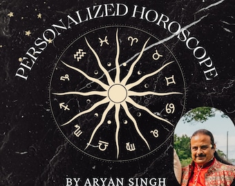 Personalized Birth Chart Astrology Reading, Horoscope (PDF)