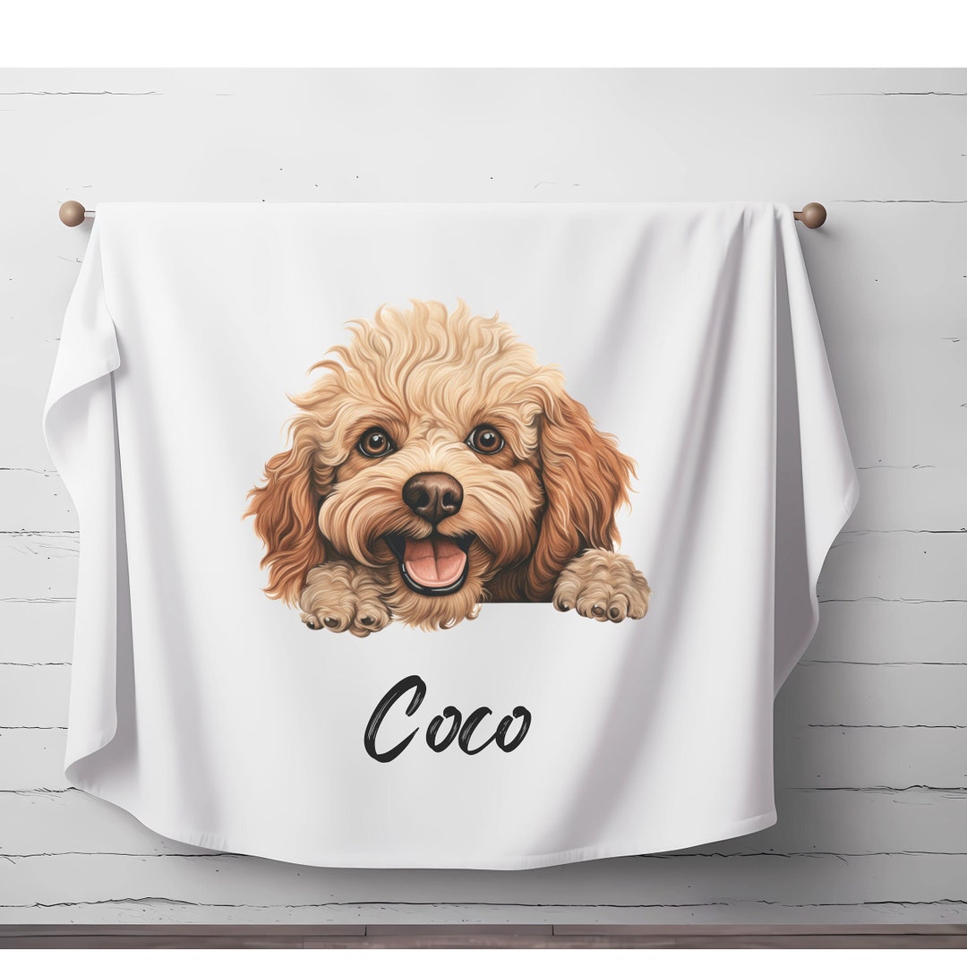 Custom Dog Face Blanket Personalized Pet Photo Blanket With Etsy Canada